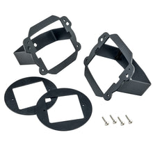 Load image into Gallery viewer, Oracle-Jeep-Jk-Fog-Light-To-Cube-Light-Conversion-Mount-Brackets-(Pair)-W-Bezel