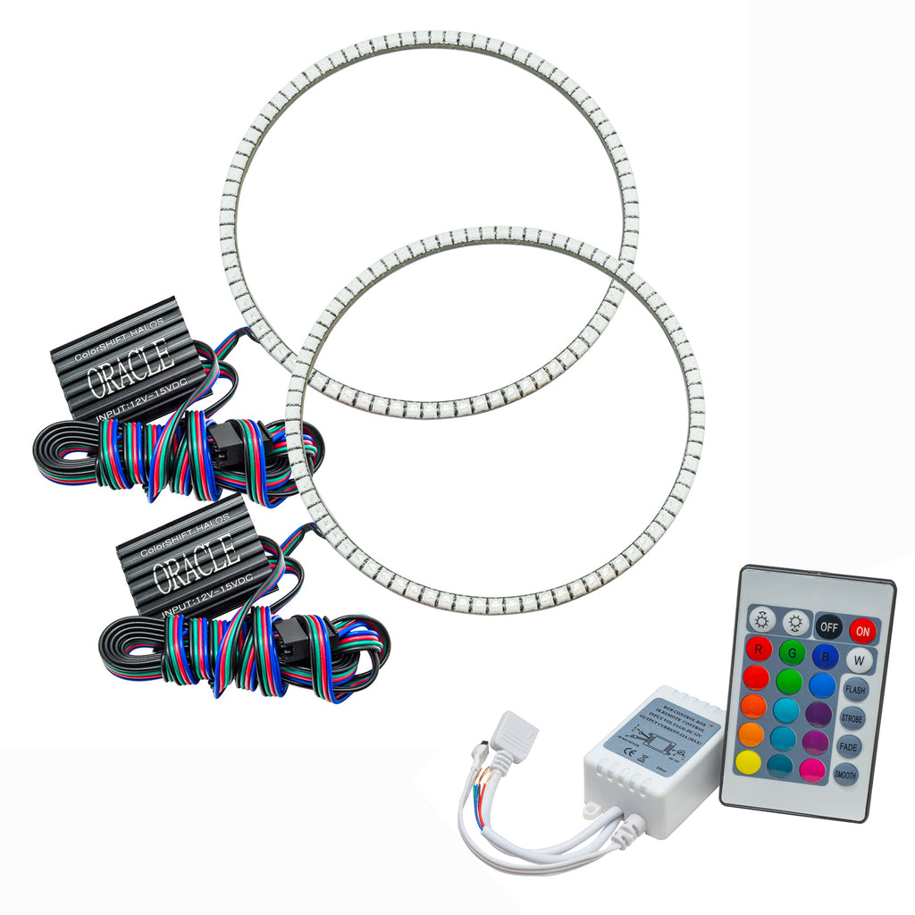 Oracle-Jeep-Wrangler-Jk-07-17-Led-Waterproof-Halo-Kit---Colorshift-W-Simple-Controller