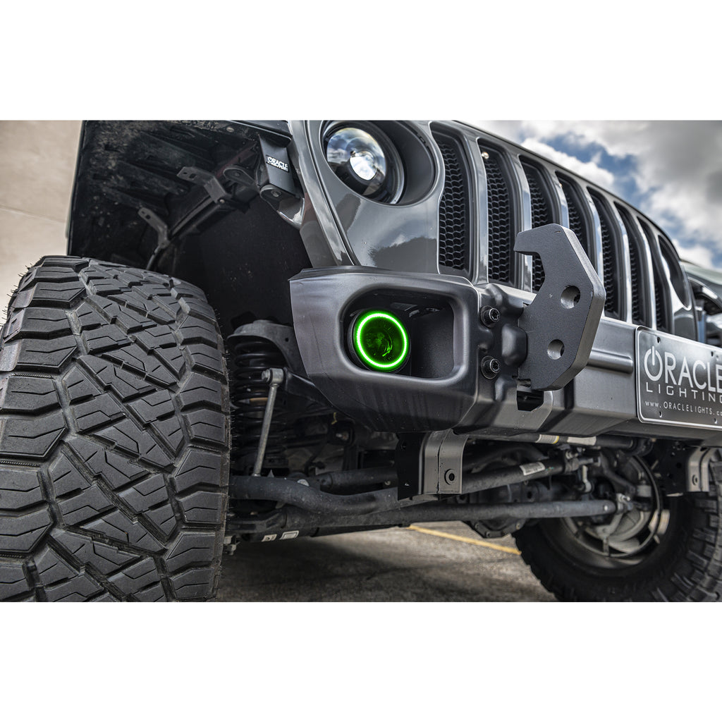Oracle-Jeep-Wrangler-JkJlJt-High-Performance-W-Led-Fog-Lights---Colorshift-WO-Controller