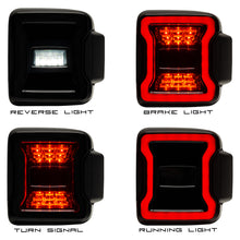 Load image into Gallery viewer, Oracle-Jeep-Wrangler-Jl-Black-Series-Led-Tail-Lights