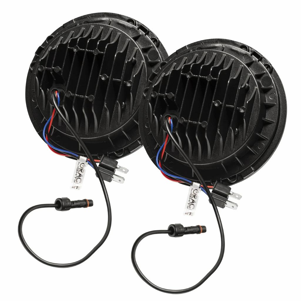 Oracle-Jeep-Wrangler-JlGladiator-Jt-7In.-High-Powered-Led-Headlights-(Pair)---Dynamic---Dynamic