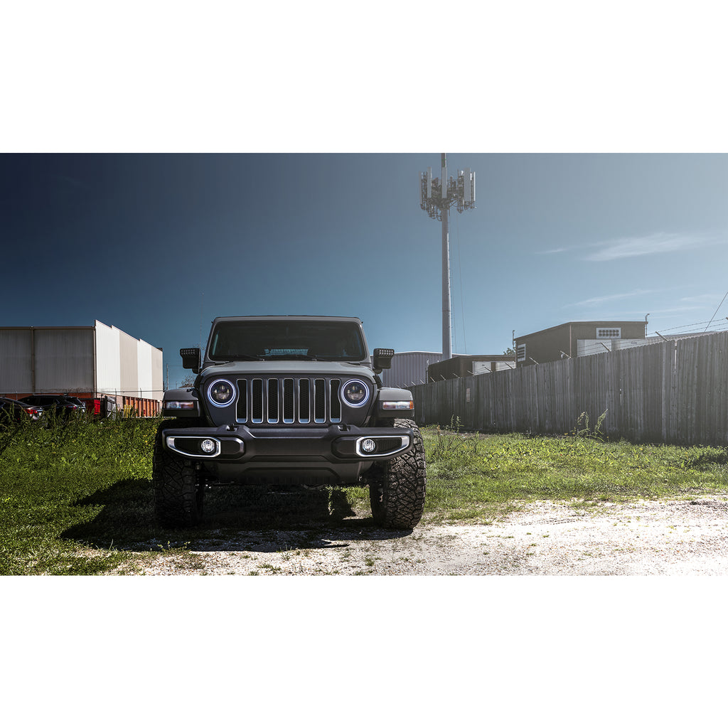 Oracle-Jeep-Wrangler-JlGladiator-Jt-7In.-High-Powered-Led-Headlights-(Pair)---White