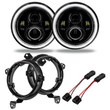 Load image into Gallery viewer, Oracle-Jeep-Wrangler-JlGladiator-Jt-7In.-High-Powered-Led-Headlights-(Pair)---White