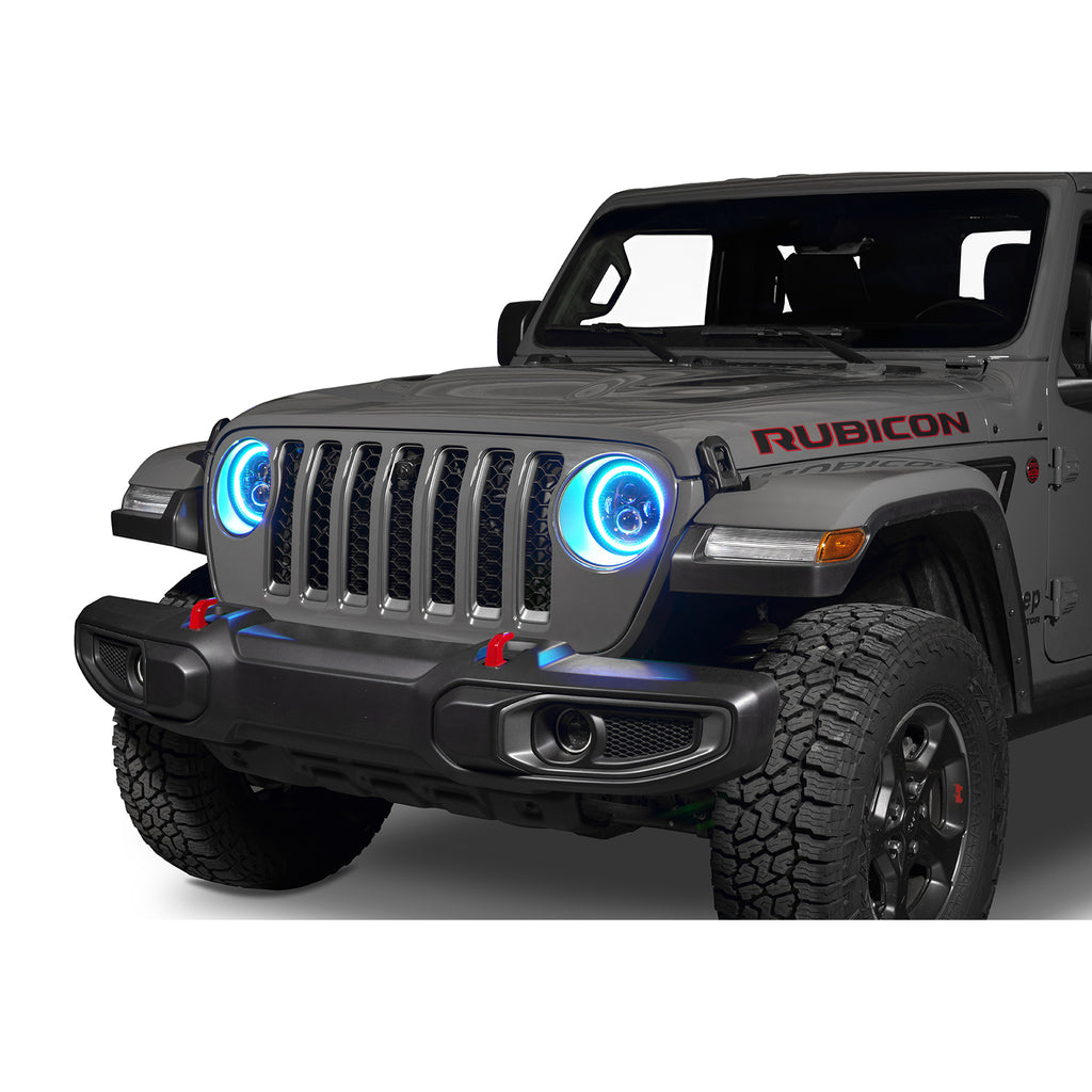 Oracle-Jeep-Wrangler-JlGladiator-Jt-7In.-High-Powered-Led-Headlights-(Pair)---Dynamic---Dynamic