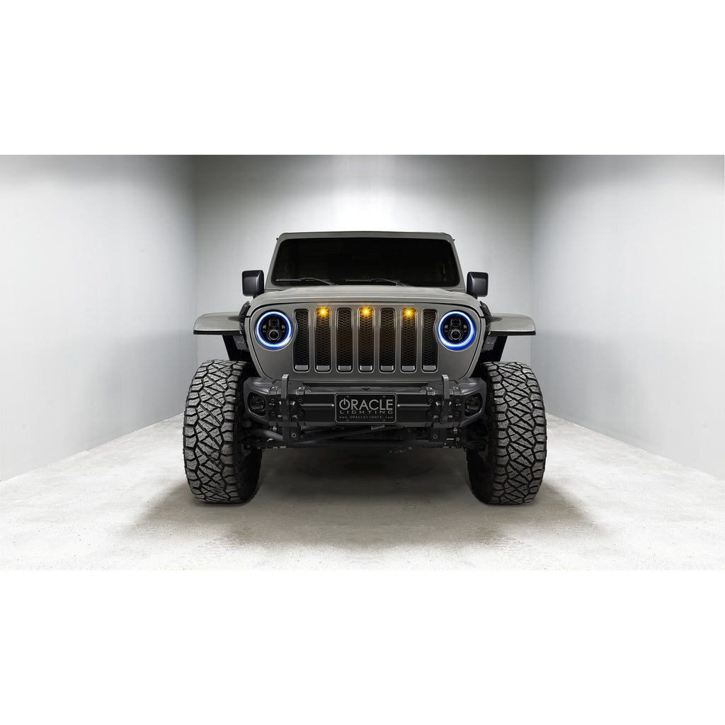 Oracle-Jeep-Wrangler-JlGladiator-Jt-7In.-High-Powered-Led-Headlights-(Pair)---Dynamic---Dynamic