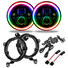 Load image into Gallery viewer, Oracle-Jeep-Wrangler-JlGladiator-Jt-7In.-High-Powered-Led-Headlights-(Pair)---Dynamic---Dynamic