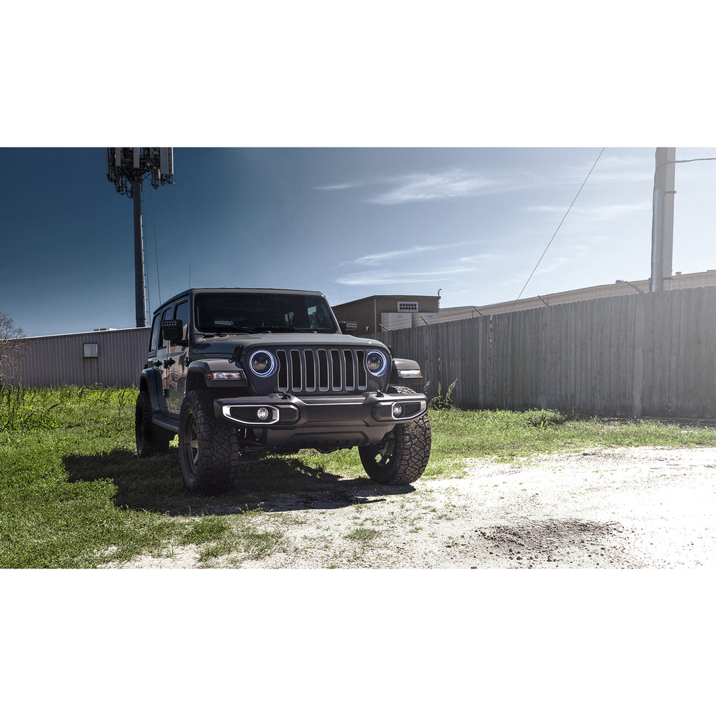Oracle-Jeep-Wrangler-JlGladiator-Jt-7In.-High-Powered-Led-Headlights-(Pair)---White
