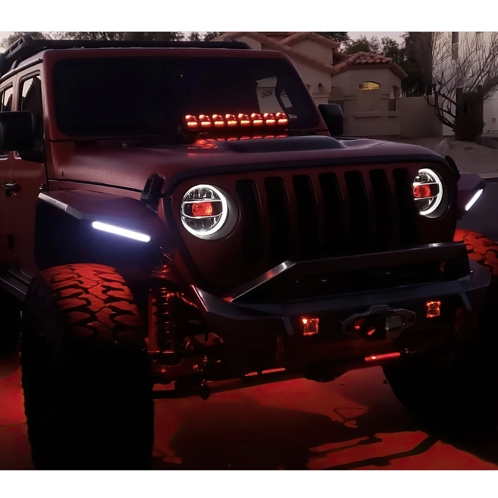 Oracle-Jeep-Wrangler-JlGladiator-Jt-Projector-Illumination-Kit---Colorshift-WO-Controller