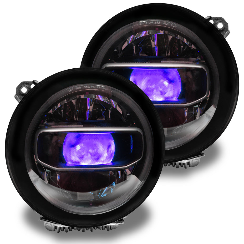 Oracle-Jeep-Wrangler-JlGladiator-Jt-Projector-Illumination-Kit---Colorshift-WO-Controller