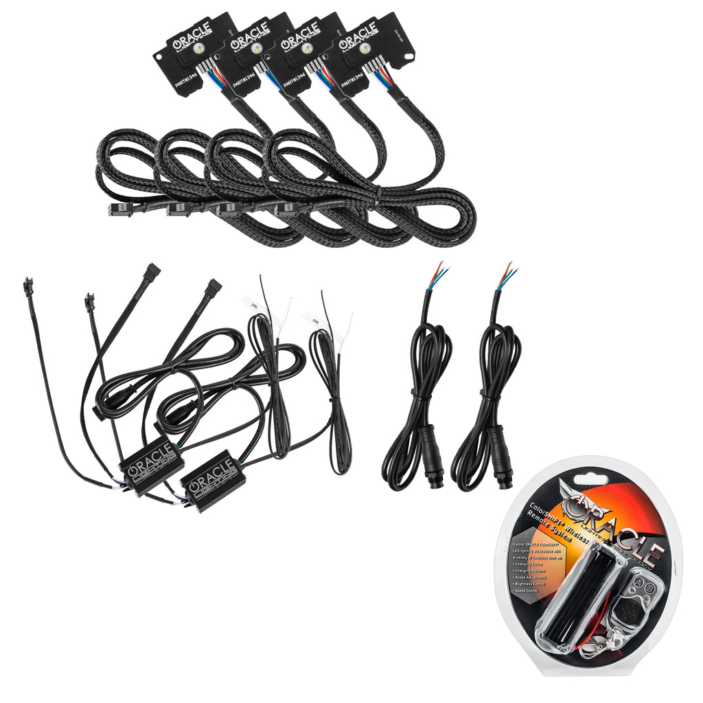 Oracle-Jeep-Wrangler-JlGladiator-Jt-RgbW-Headlight-Drl-Upgrade-Kit---Colorshift