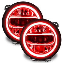 Load image into Gallery viewer, Oracle-Jeep-Wrangler-JlGladiator-Jt-RgbW-Headlight-Drl-Upgrade-Kit---Colorshift