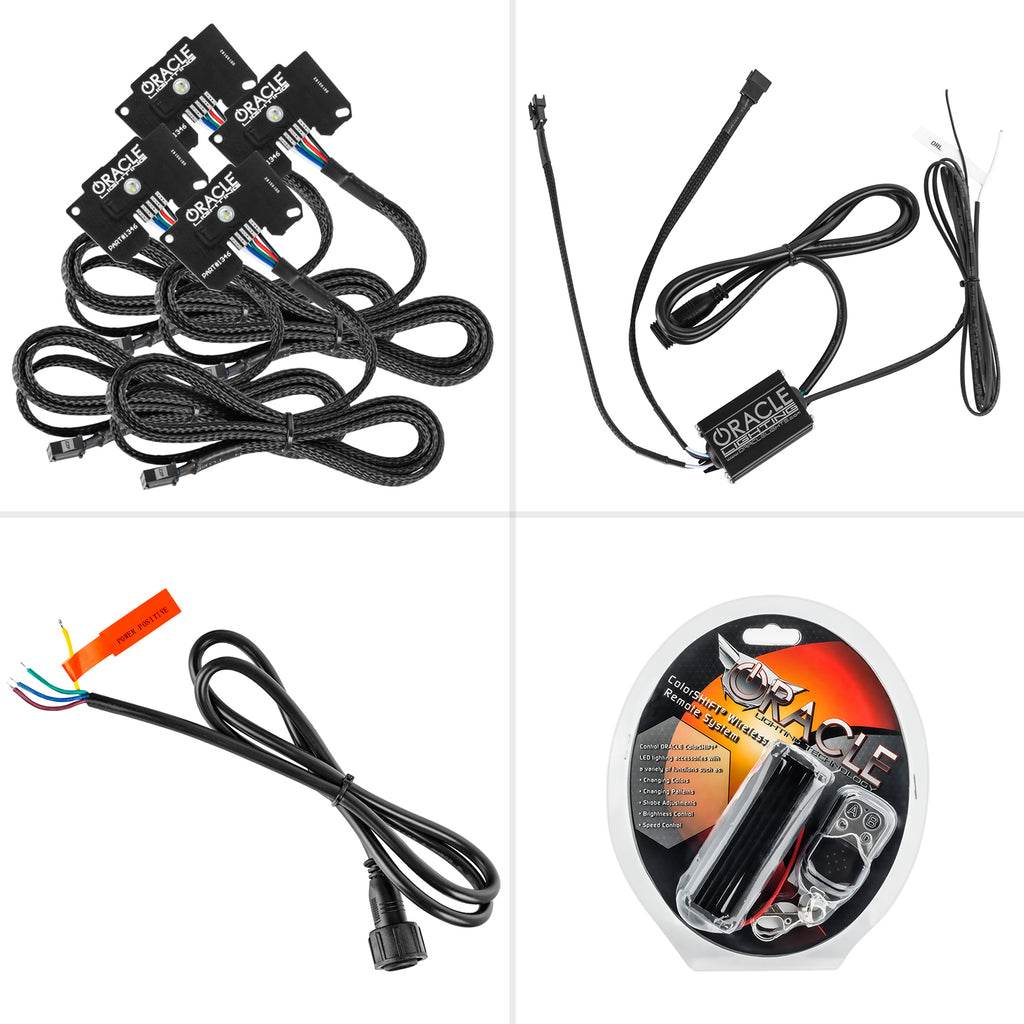 Oracle-Jeep-Wrangler-JlGladiator-Jt-RgbW-Headlight-Drl-Upgrade-Kit---Colorshift