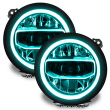 Load image into Gallery viewer, Oracle-Jeep-Wrangler-JlGladiator-Jt-RgbW-Headlight-Drl-Upgrade-Kit---Colorshift