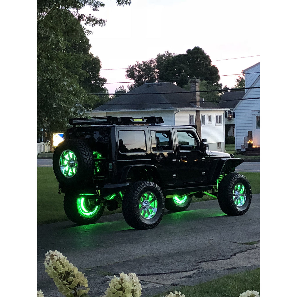 Oracle-Led-Illuminated-Wheel-Ring-3Rd-Brake-Light---Colorshift-WO-Controller