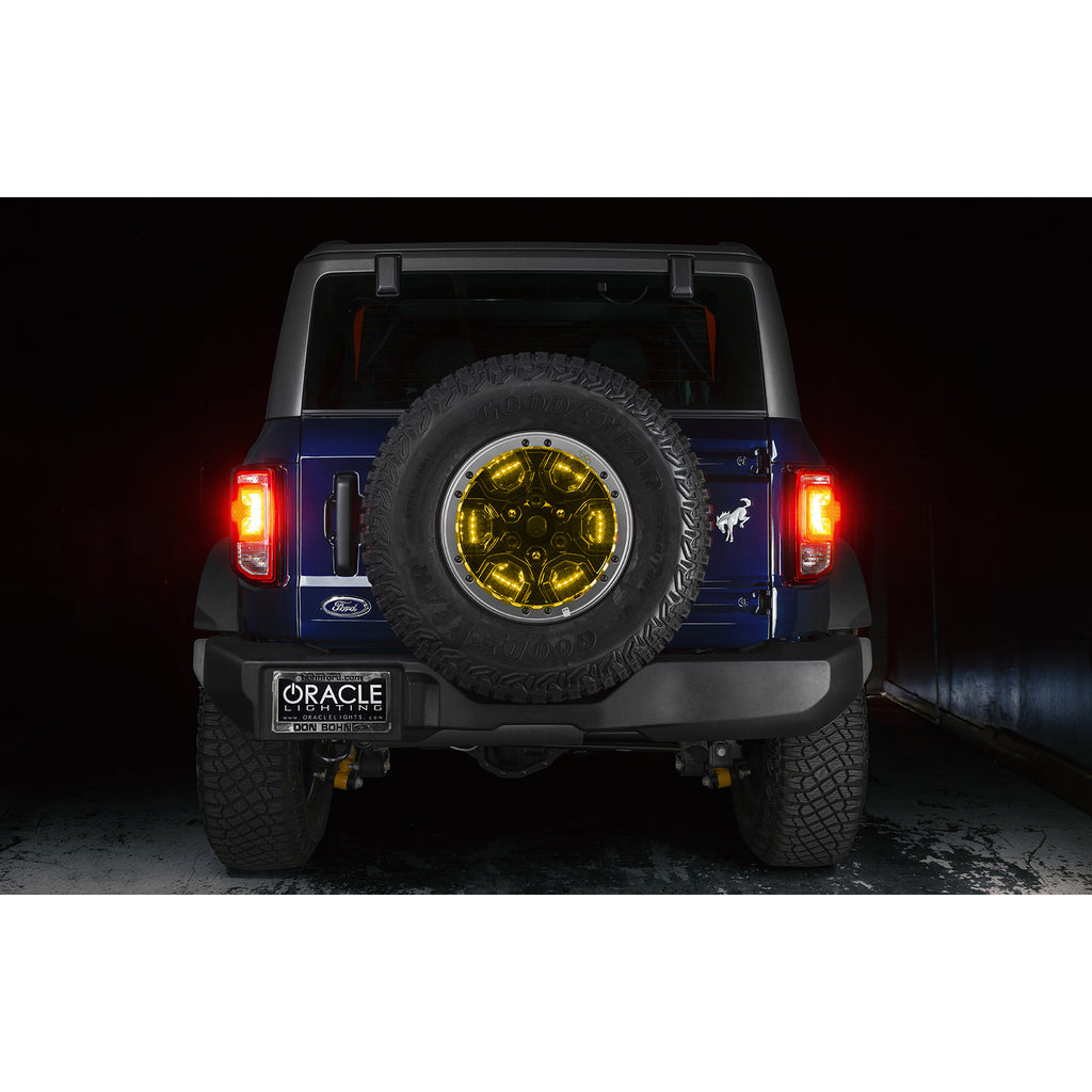 Oracle-Led-Illuminated-Wheel-Ring-3Rd-Brake-Light---Colorshift-WO-Controller