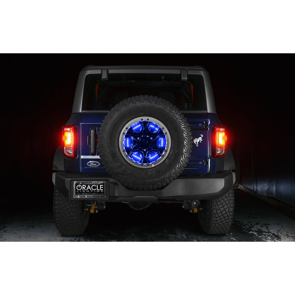 Oracle-Led-Illuminated-Wheel-Ring-3Rd-Brake-Light---Colorshift-WO-Controller