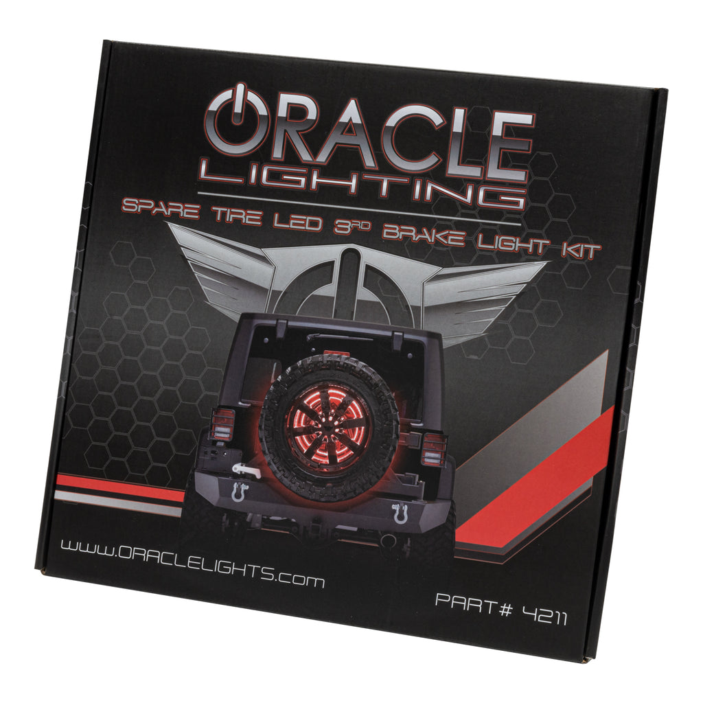 Oracle-Led-Illuminated-Wheel-Ring-3Rd-Brake-Light---Colorshift-WO-Controller