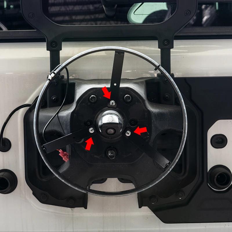 Oracle-Led-Illuminated-Wheel-Ring-3Rd-Brake-Light---Colorshift-WO-Controller