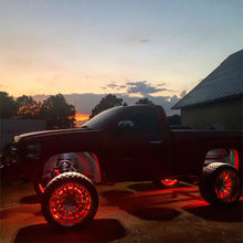 Load image into Gallery viewer, Oracle-Led-Illuminated-Wheel-Rings---Double-Led---Red