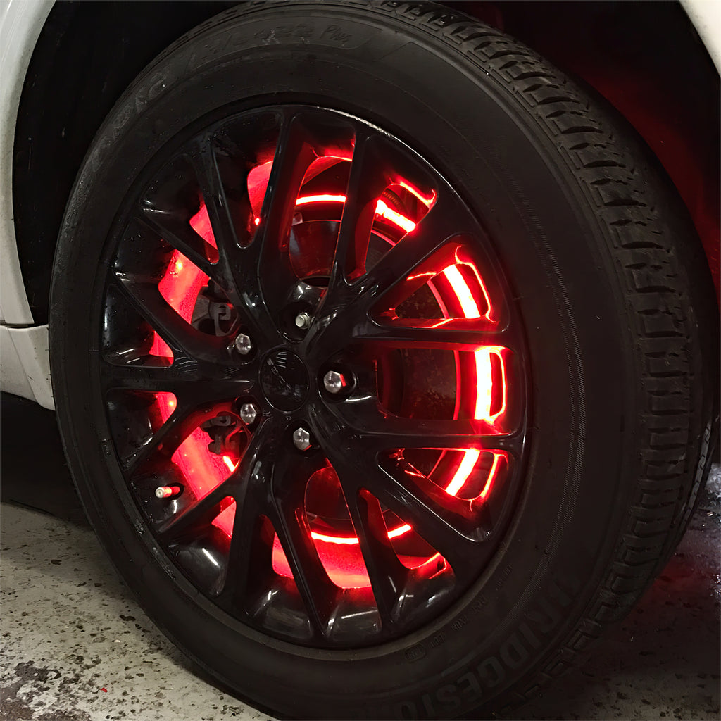 Oracle-Led-Illuminated-Wheel-Rings---Double-Led---Red