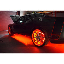 Load image into Gallery viewer, Oracle-Led-Illuminated-Wheel-Rings---Double-Led---Red