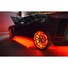 Load image into Gallery viewer, Oracle-Led-Illuminated-Wheel-Rings---Double-Led---Red