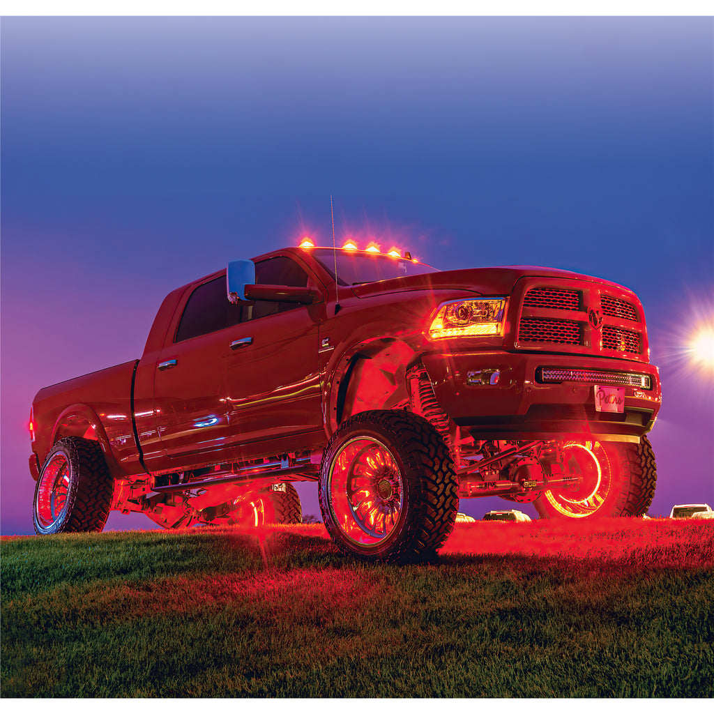 Oracle-Led-Illuminated-Wheel-Rings---Double-Led---Red