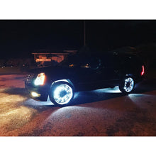 Load image into Gallery viewer, Oracle-Led-Illuminated-Wheel-Rings---Double-Led---White