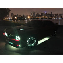 Load image into Gallery viewer, Oracle-Led-Illuminated-Wheel-Rings---Double-Led---White