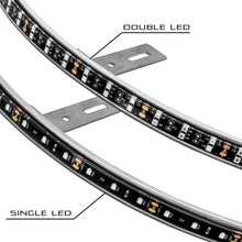 Load image into Gallery viewer, Oracle-Led-Illuminated-Wheel-Rings---Double-Led---White