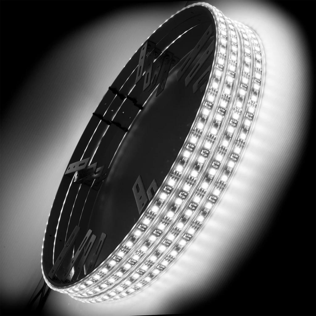 Oracle-Led-Illuminated-Wheel-Rings---Double-Led---White