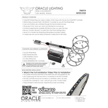Load image into Gallery viewer, Oracle-Led-Illuminated-Wheel-Rings-For-UtvAtv--Sxs-Vehicles---Colorshift-WO-Controller