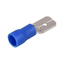 Load image into Gallery viewer, Oracle-Male-Spade-Crimp-Connector-18-22Awg-(X100)---Red
