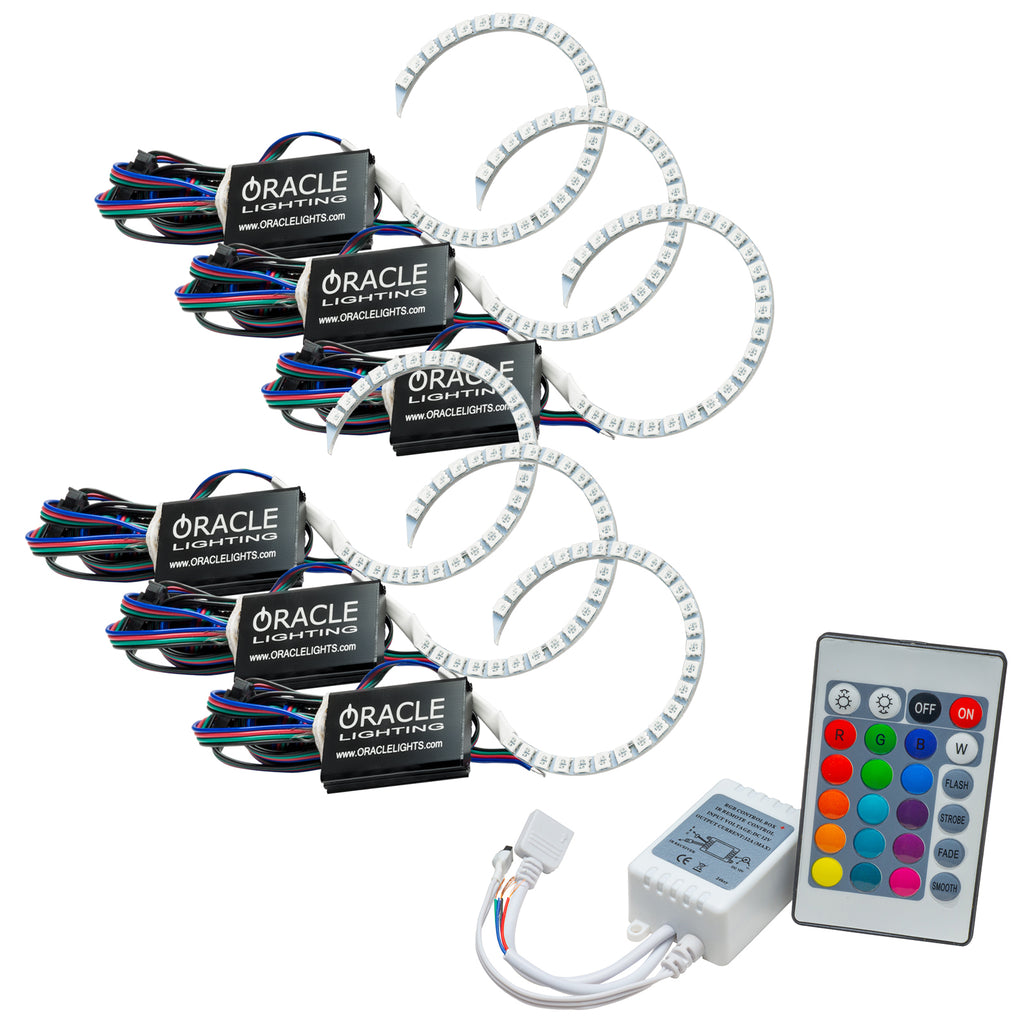 Oracle-Mazda-3-04-09-Halo-Kit---Colorshift-W-Simple-Controller