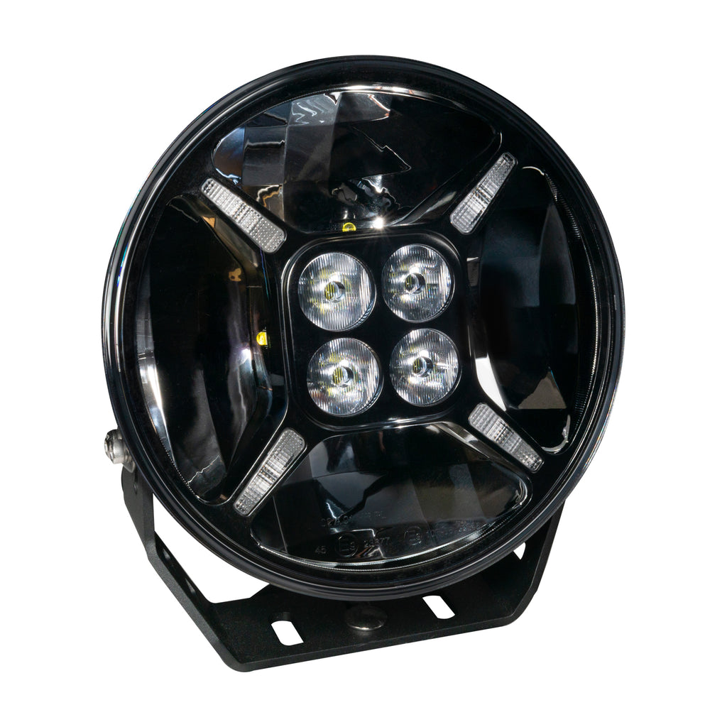 Oracle-Multifunction-120W-Led-Spotlight-(Round-Post-Mount)