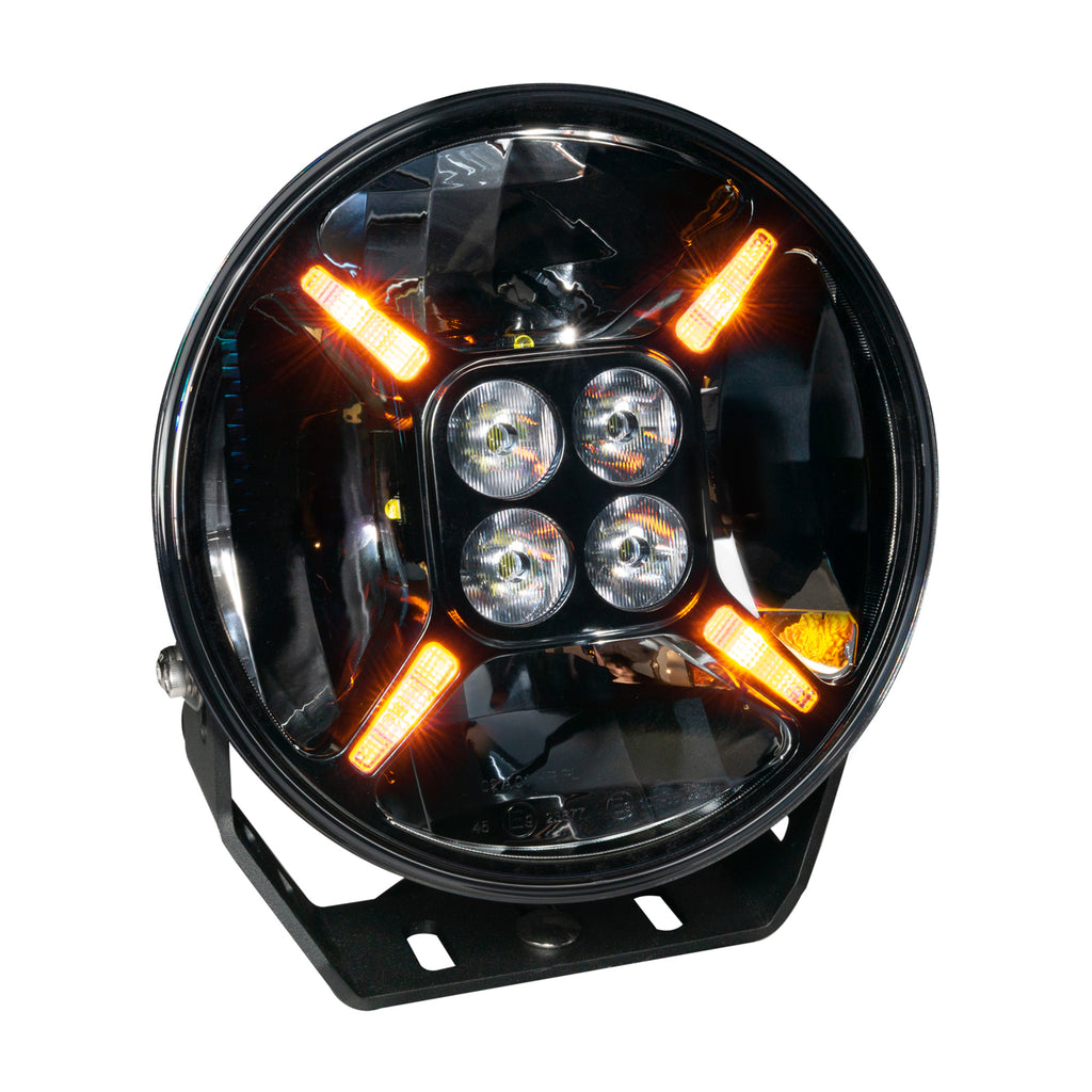 Oracle-Multifunction-120W-Led-Spotlight-(Round-Post-Mount)