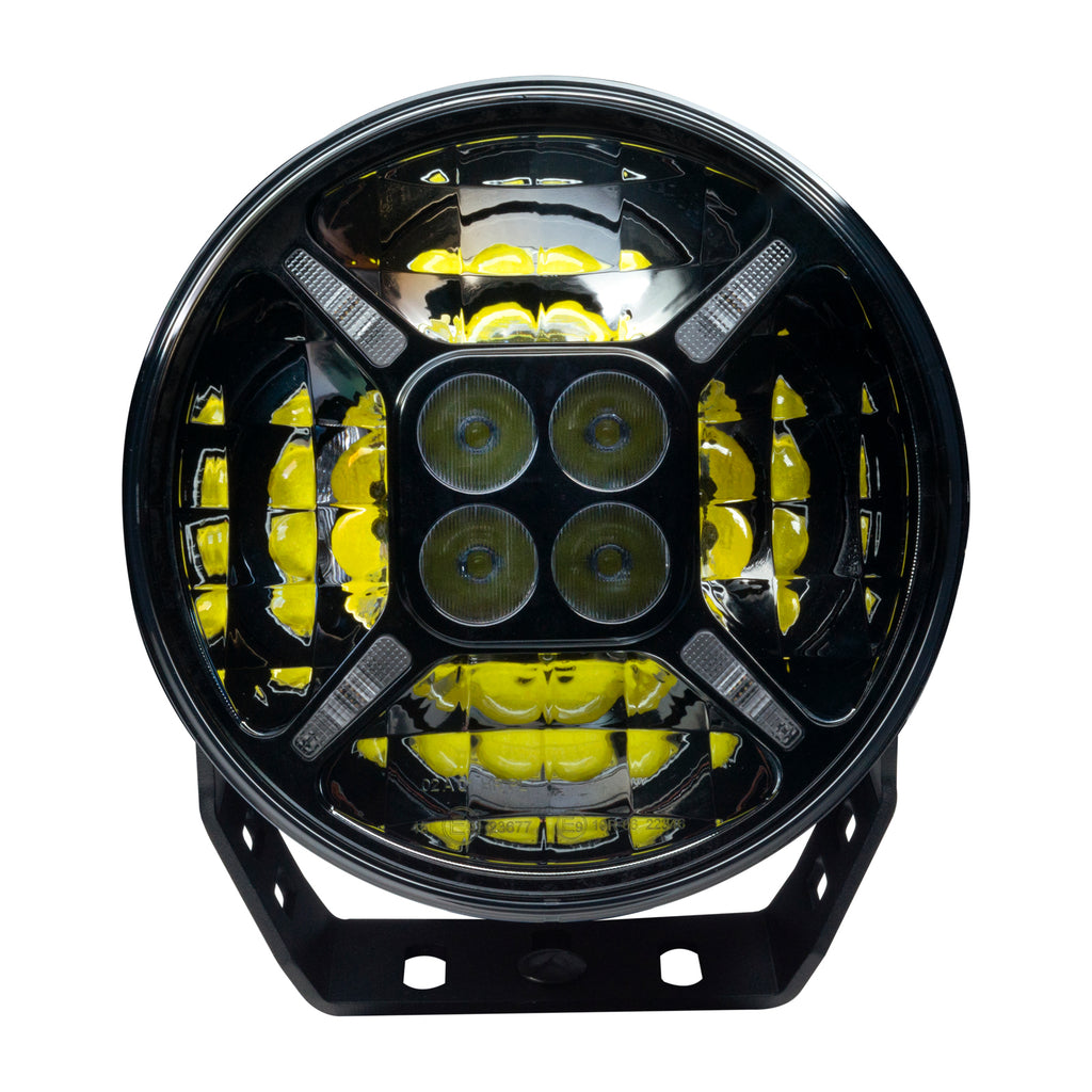 Oracle-Multifunction-120W-Led-Spotlight-(Round-Post-Mount)