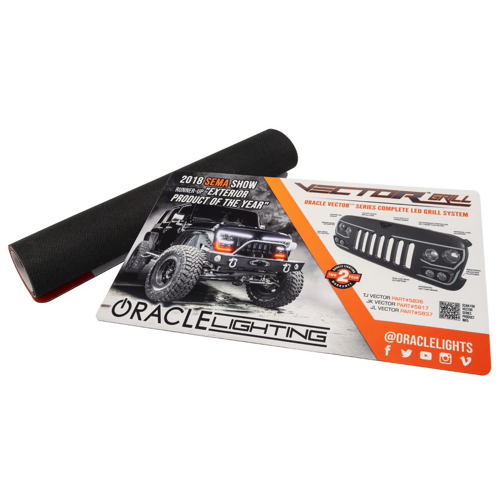 Oracle-Neoprene-Counter-Mat-24In-X-14In---Vector-Grille-Design-1
