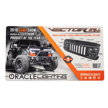 Load image into Gallery viewer, Oracle-Neoprene-Counter-Mat-24In-X-14In---Vector-Grille-Design-1