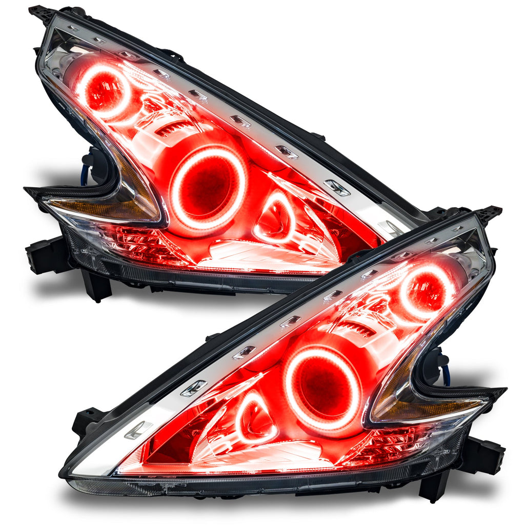 Oracle-Nissan-370-Z-09-20-Led-Dual-Halo-Kit---Red
