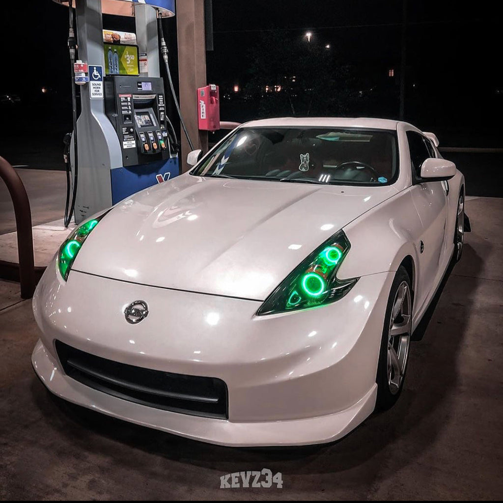 Oracle-Nissan-370-Z-09-20-Led-Dual-Halo-Kit---Red