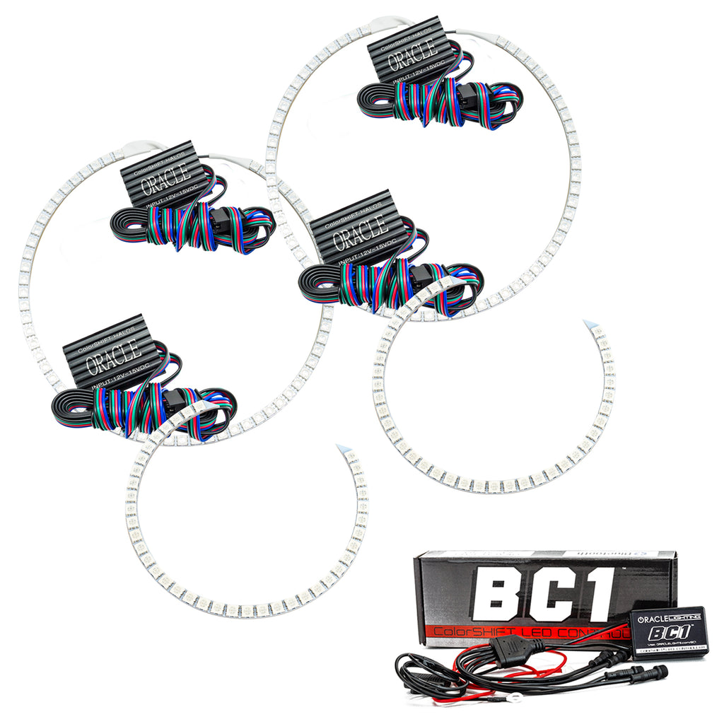 Oracle-Nissan-Altima-07-09-Halo-Kit---Colorshift-W-Bc1-Controller