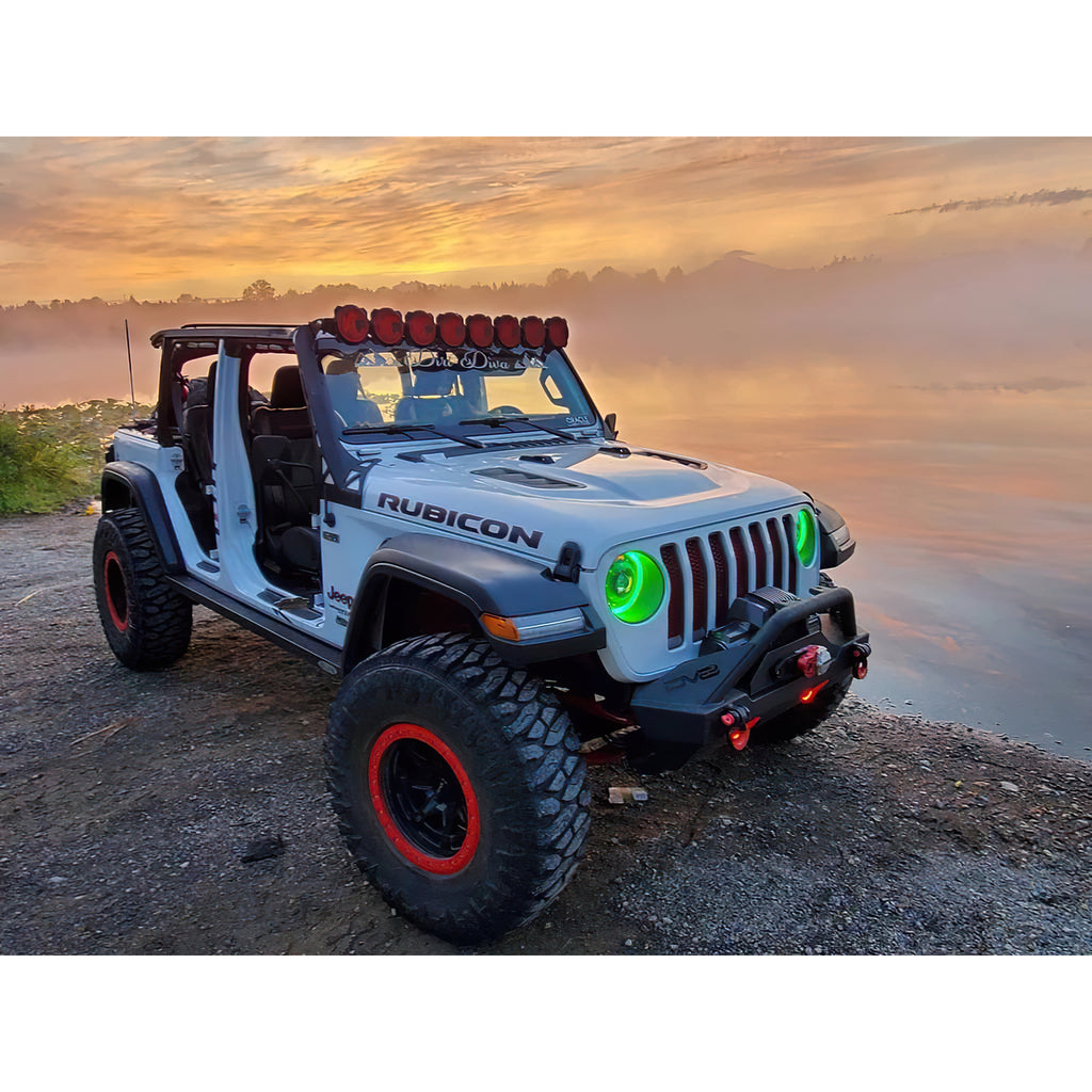 Oracle-Oculus-Bi-Led-Projector-Headlights-For-Jeep-JlGladiator-Jt---Colorshift-2