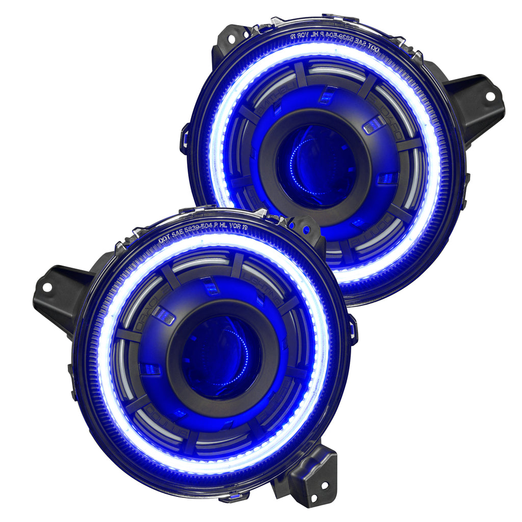 Oracle-Oculus-Bi-Led-Projector-Headlights-For-Jeep-JlGladiator-Jt---Colorshift-2