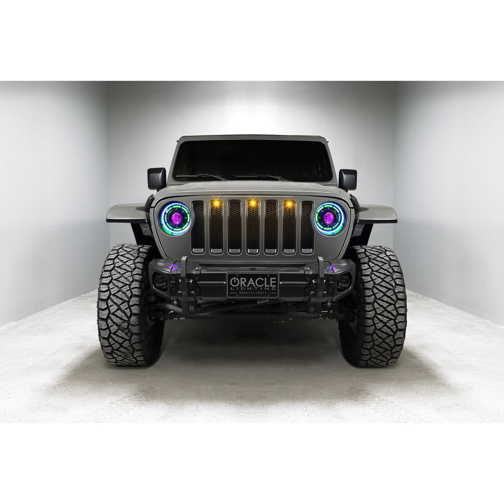 Oracle-Oculus-Bi-Led-Projector-Headlights-For-Jeep-JlGladiator-Jt---Colorshift-W-Bc1-Controller
