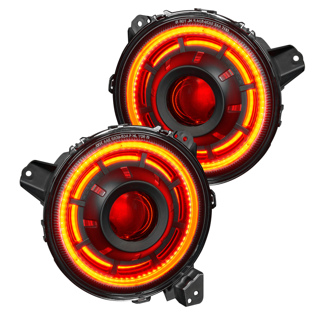 Oracle-Oculus-Bi-Led-Projector-Headlights-For-Jeep-JlGladiator-Jt---Colorshift-W-Bc1-Controller