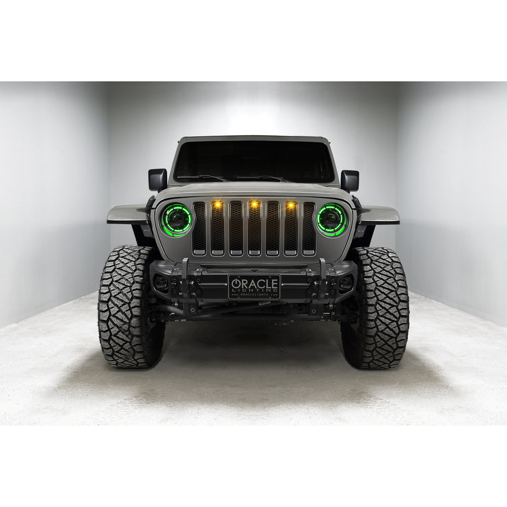 Oracle-Oculus-Bi-Led-Projector-Headlights-For-Jeep-JlGladiator-Jt---Colorshift-W-Bc1-Controller