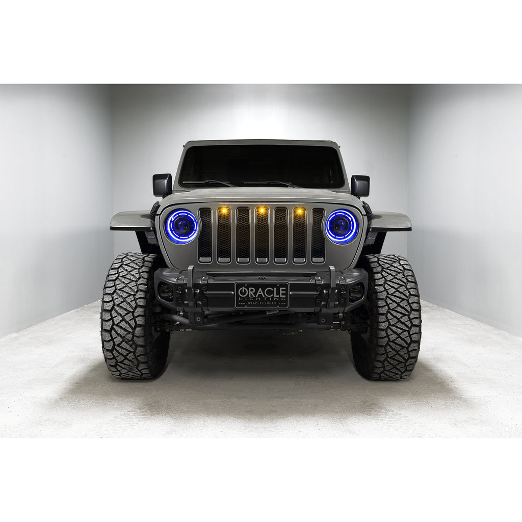 Oracle-Oculus-Bi-Led-Projector-Headlights-For-Jeep-JlGladiator-Jt---Colorshift-W-Bc1-Controller