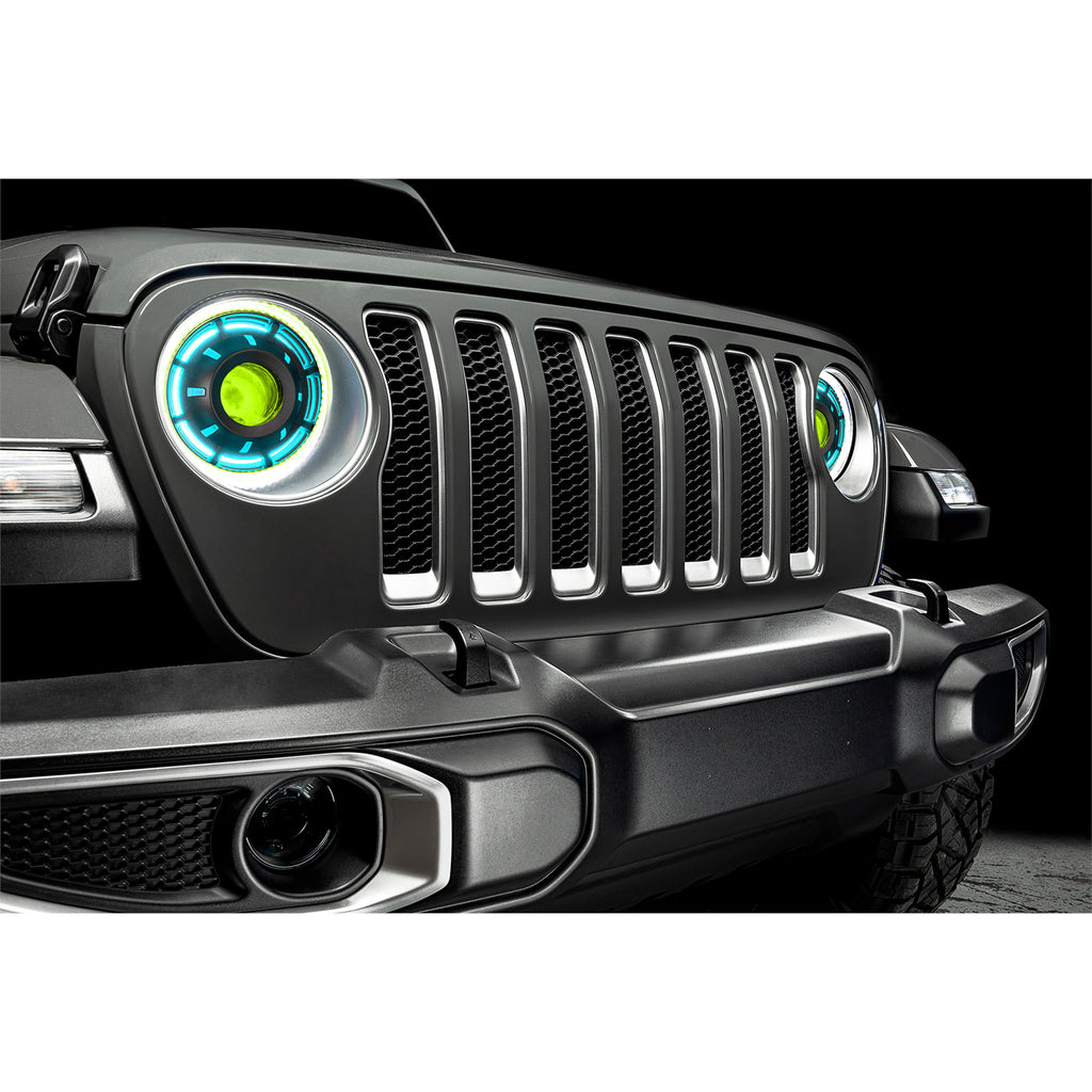 Oracle-Oculus-Bi-Led-Projector-Headlights-For-Jeep-JlGladiator-Jt---Colorshift-W-Bc1-Controller