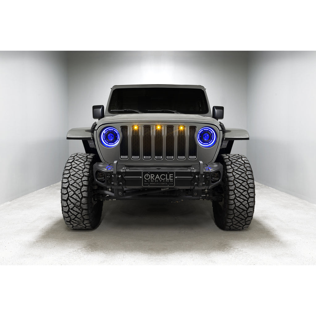 Oracle-Oculus-Bi-Led-Projector-Headlights-For-Jeep-JlGladiator-Jt---Colorshift-W-Bc1-Controller